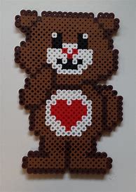 Image result for Perler Bead Bear Pattern