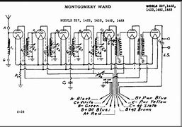 Image result for Montgomery Ward Radio Diagram