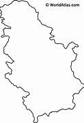 Image result for Serbia Map Outline