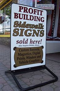 Image result for Sidewalk Sign