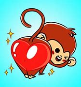 Image result for Monkey Love Emoji