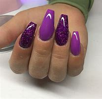 Image result for Purple Gel Nail Art Designs