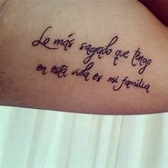 Image result for Tatuajes De Frases En Espanol