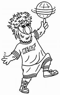 Image result for NBA Mascot Coloring Pages