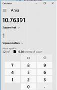 Image result for 1 Square Meter to Foot