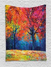 Image result for Autumn Tapestry Wall Hangings