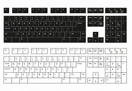 Image result for Computer Keyboard Black and White