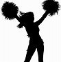 Image result for Cheerleader Silhouett