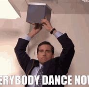 Image result for Everybody Dance Now the Office Meme Template