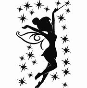 Image result for Tinkerbell Silhouette Clip Art