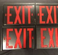 Image result for Dual-Lite Exquisite Exit Sign