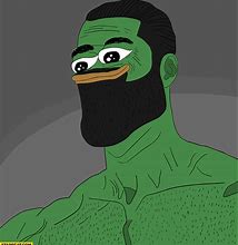 Image result for Pepe PFP Chad