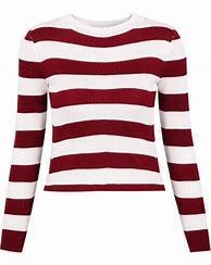 Image result for Red and White Striped Sweater