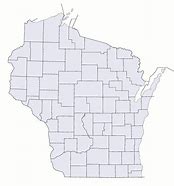 Image result for Wisconsin County Map Outline