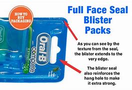 Image result for Face Seal Blister Packaging