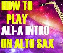Image result for Ali a Intro Alto Saxophone Sheet Music