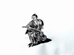 Image result for Sumi E Samurai