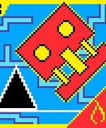 Image result for Geometry Dash Spider Pixel Art