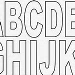 Image result for 4 Inch Block Letter Stencils