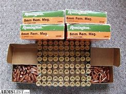 Image result for 8Mm Magnum Ammo