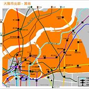 Image result for Osaka City Center Map