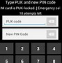 Image result for Sim PUK Code
