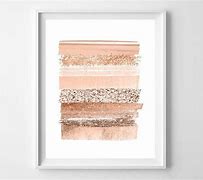Image result for Rose Gold Wall Art Prints