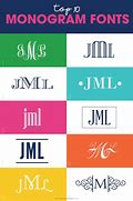 Image result for Free Printable Monogram Letters