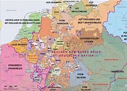 Image result for Germany Map 1700