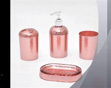 Image result for Pink Bathroom Accessories