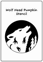 Image result for Wolf Pumpkin Carving Stencils Patterns