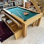 Image result for Pool Table Table Dining Room Table Combo