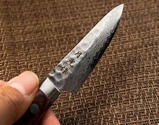 Image result for Damascus Paring Knife