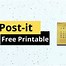 Image result for Printable Post It Notes