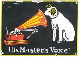 Image result for His Master S Voice Modern Signs