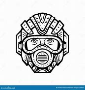 Image result for Abstract Face Futuristic