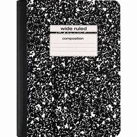 Image result for Black and White Notebook