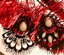 Image result for DIY Lace Earrings