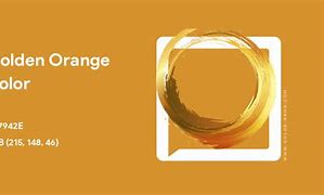 Image result for Orange Gold Color