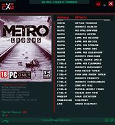 Image result for Metro Exodus Trainer
