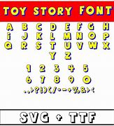 Image result for Toy Story Letter Font