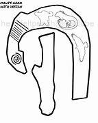 Image result for Maui Fish Hook Printable Template