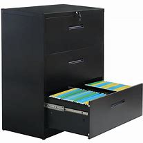 Image result for Black Drawer with Lock