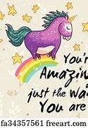 Image result for Unicorn Cute with Quotes