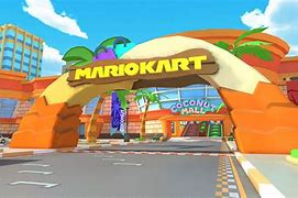 Image result for Mario Kart Wii Coconut Mall