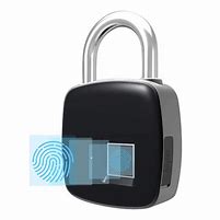 Image result for Fingerprint Padlock Lock