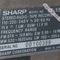Image result for Vintage Sharp Stereo System