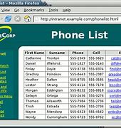Image result for Phone List Template Excel