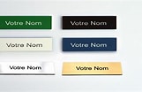 Image result for Plaque nominative boite aux lettres. Size: 161 x 104. Source: www.location-appartement-paris.org