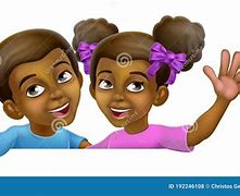 Image result for Children with Black Eyes Cartoon